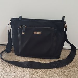 Calvin klein black nylon crossbody